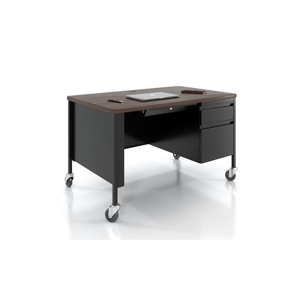 Hirsh Industries 22656 Rectangular Office Desk, 30 In D X 29 1/2 In H, 48 In W X gallery