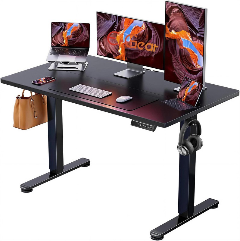 ErGear Height Adjustable Electric Standing Desk, 47.2 x 23.6 Inches Sit Stand up