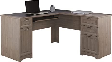 Realspace Magellan 59"W L-Shape Corner Desk 822239 - Gray