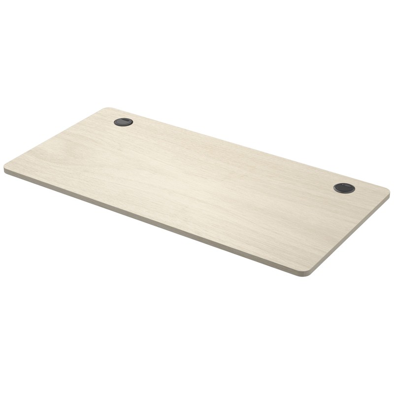 48″ x 24″ Universal Wood Desktop for Stand & Sit Up Desk Frame Natural