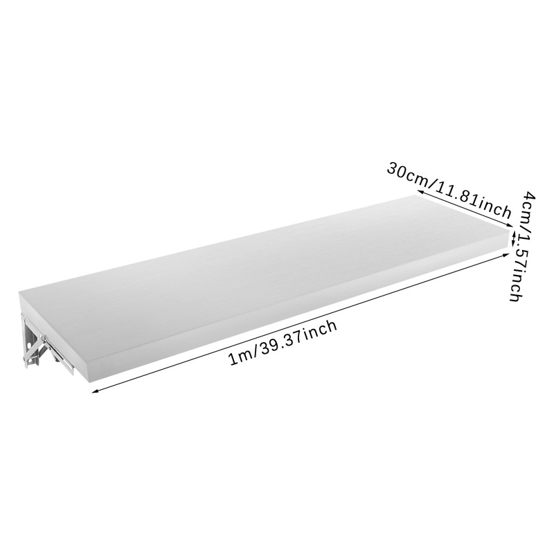 Wall-mounted Folding Shelf For Small Spaces Stainless Steel Folding Table