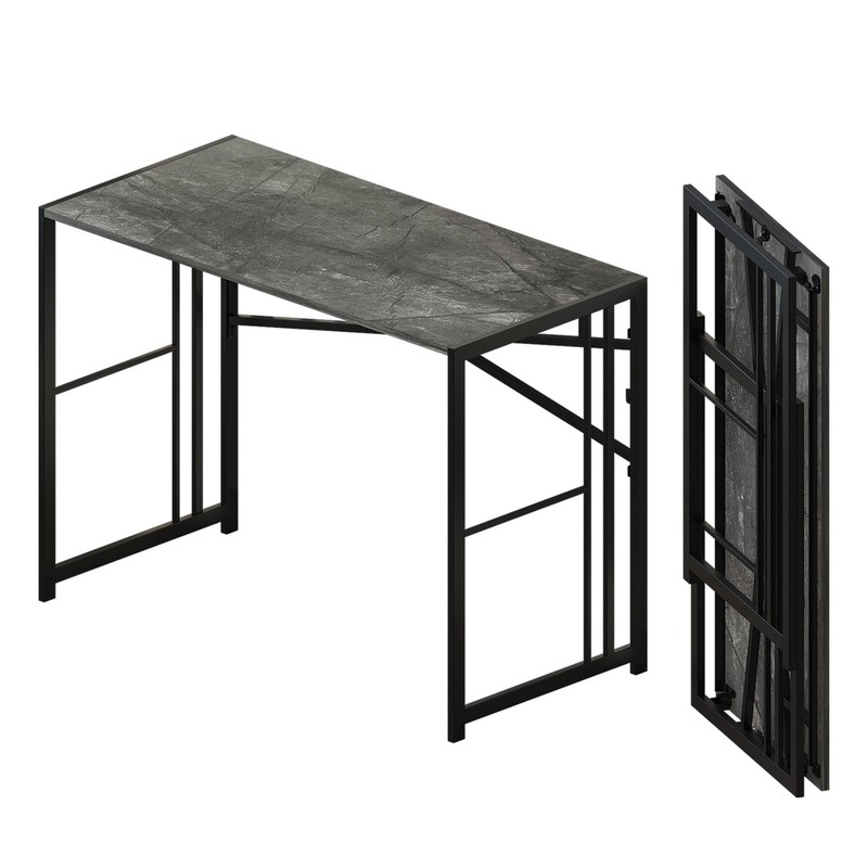 103cm Folding Computer Desk, Writing Gaming Computer Camping Desk...