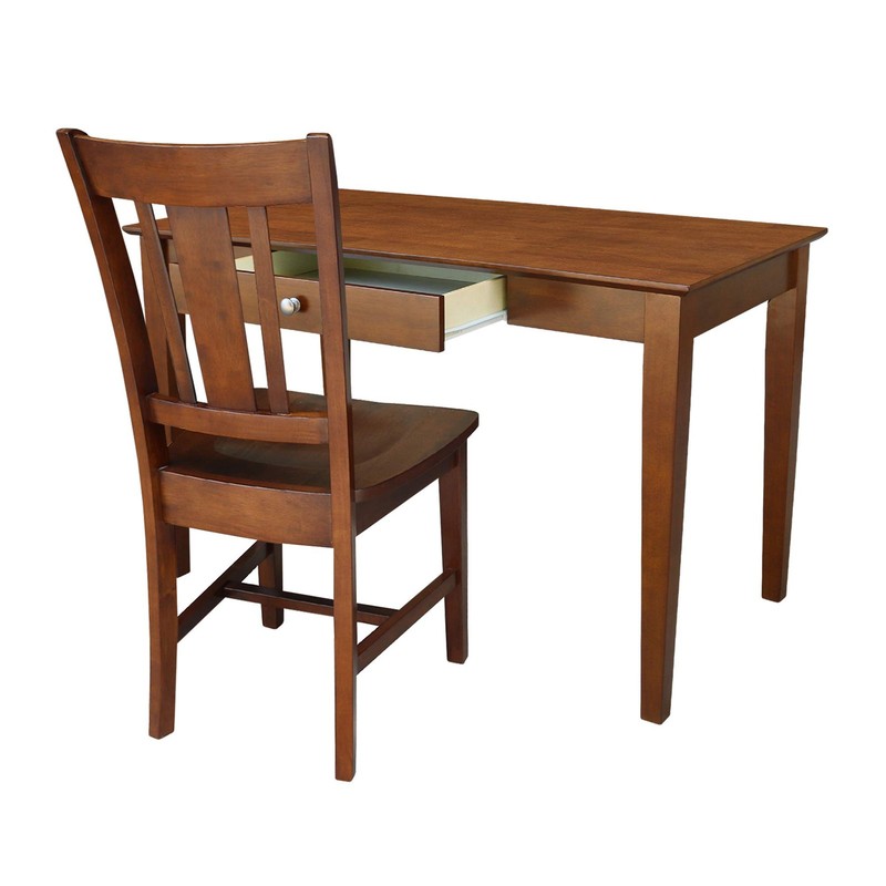 Desk With Drawer - Basic Size And Chair gallery