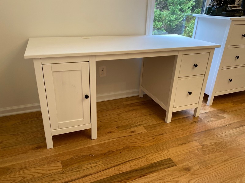 Modern White Wooden Desk