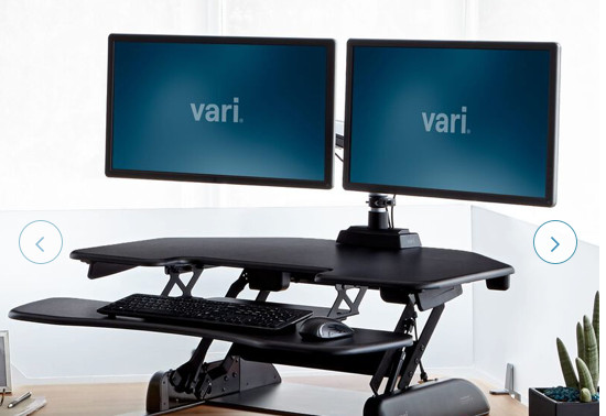 VariDesks. #8 Pro Plus 36" and #2 Cube corner 48"- pallet. gallery