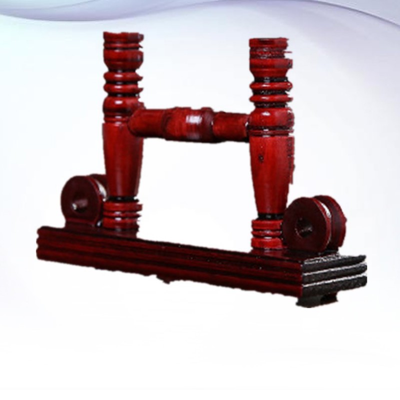 Wooden Fan Display Stand Vintage Style Folding Fan Holder Base gallery