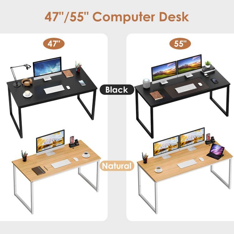 47″/55″ Ready Studio Designs Multipurpose Hobby Sewing Table Computer Desk