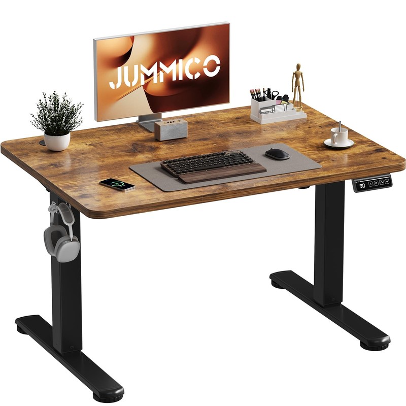 Height Adjustable Desk 100 x 60 cm Standing Desk Electric Writing…
