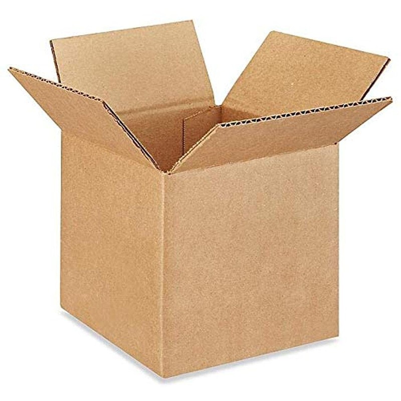 Perfect Stix 6x6x6 Corrugated Kraft Shipping Mailer Boxes – 25 Pack