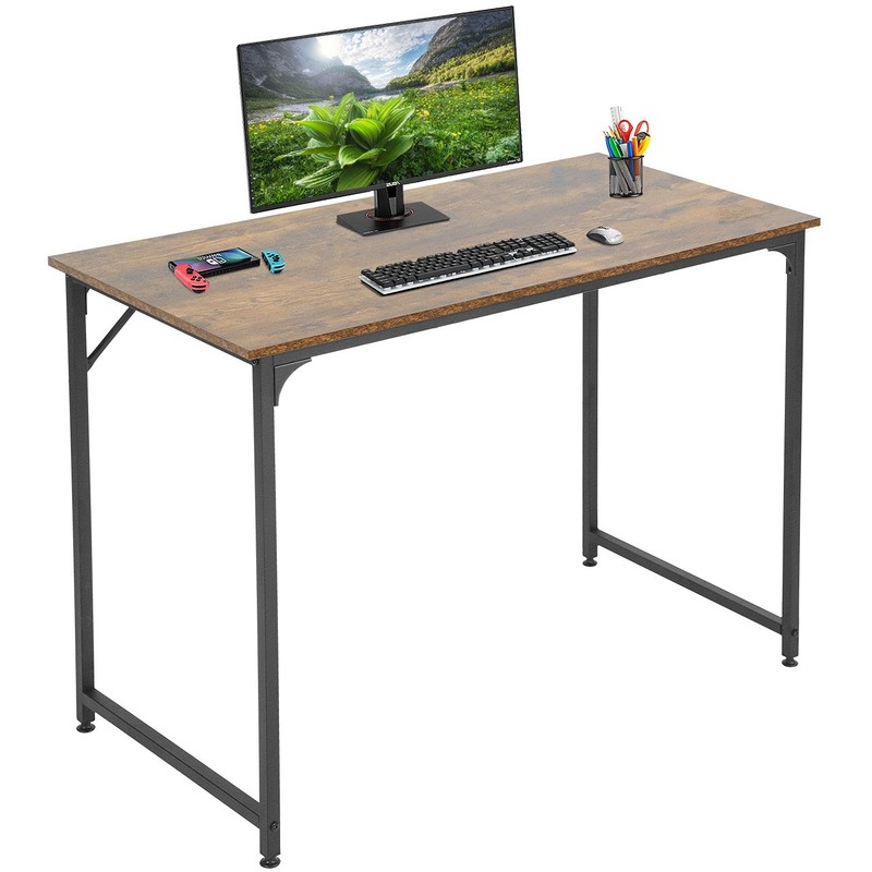 Computer Desk Home Office Desk 39 inches Gaming Desk Multi-Function Writing T…