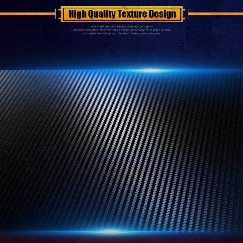 47" Gaming Desk with Carbon Fiber, Cup Holder & Full-Surface Mouse Pad gallery
