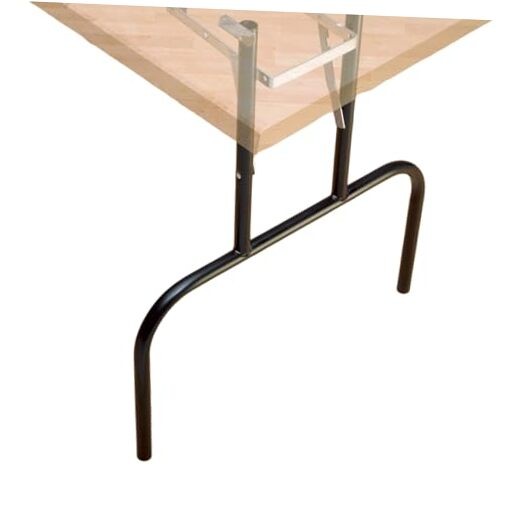 Set of 2 Folding Banquet Table Legs – Sturdy Foldable Table Legs w/Non-Slip