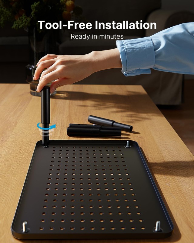 Monitor Stand, Monitor Stand Riser 3 Height Adjustable, Monitor Riser with Ai... gallery