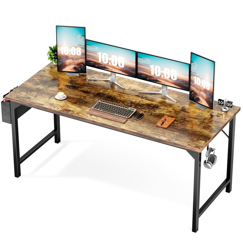 Modern Sturdy 32/40/47/55/63-Inch Small Computer Office Desk withStorage Bag