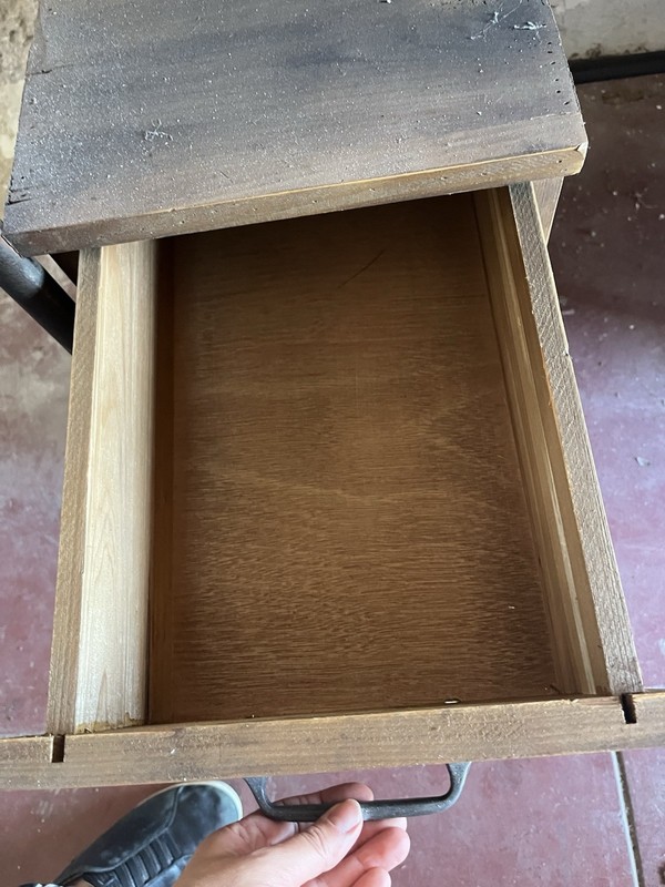 Industrial Reclaimed Wood Desk with Drawers gallery