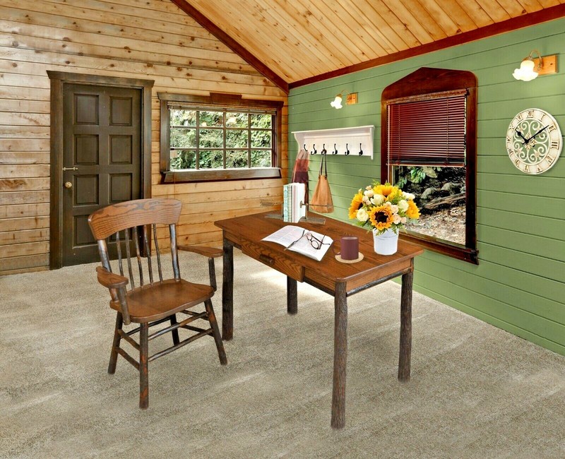 Hickory Writing Desk – Amish made- Multiple Finish Options