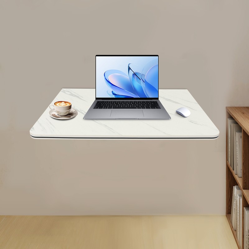 Stylish Wall-Mounted Folding Desk with Durable MDF and Metal Design gallery