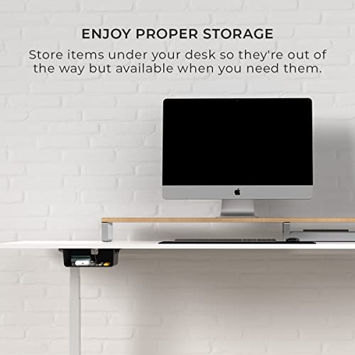 Under Desk Storage Shelf, Drawer Organizer for Office, Workstations, Tables, 1 gallery
