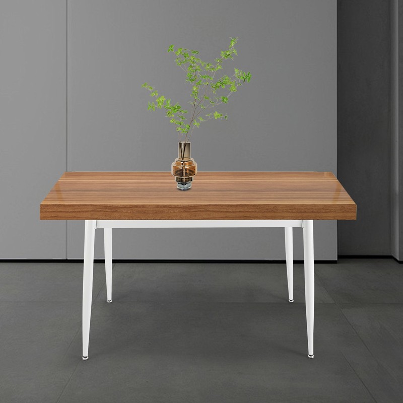 Metal Table Leg With 6 Suction Cups Desk Frame Marble Glass Wood Top Desk Base