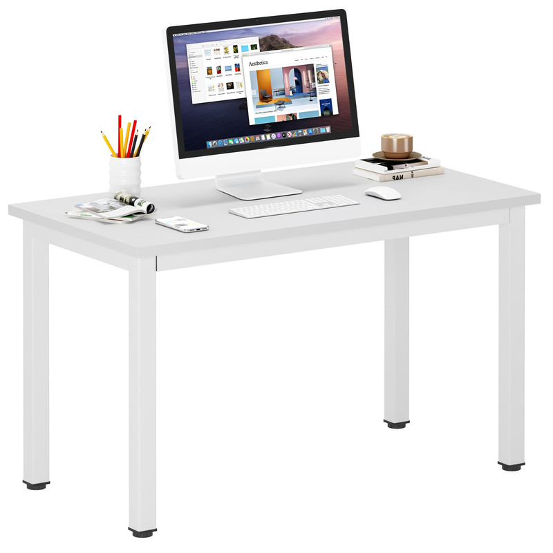 Dlandhome 39 Inches Small Computer Desk For Home Office Activity Table Writing