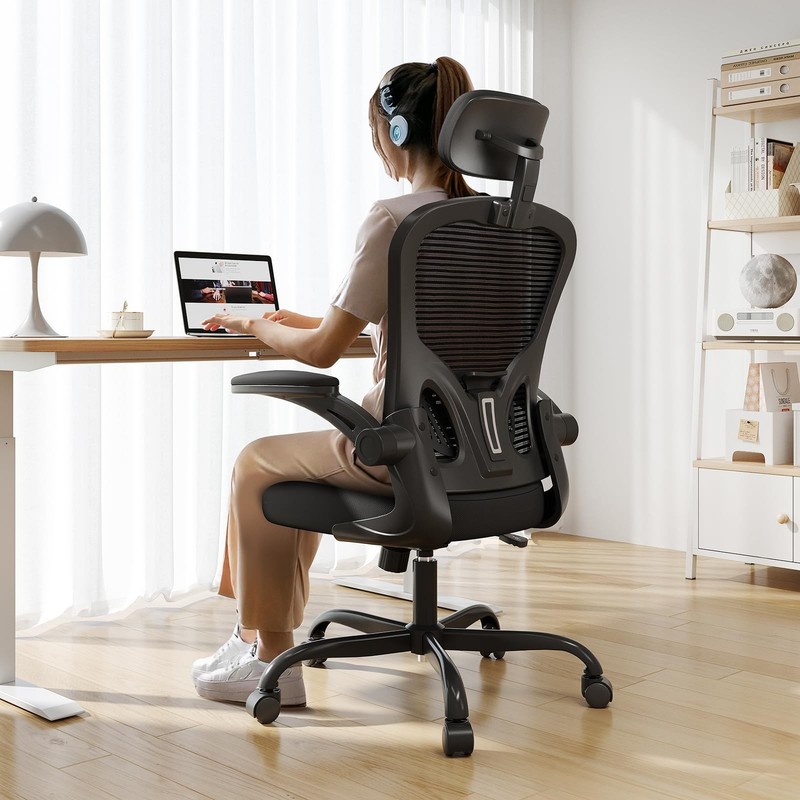 Synorla Office Chair Ergonomic Desk Chair 330Lbs Capacity High Back Computer