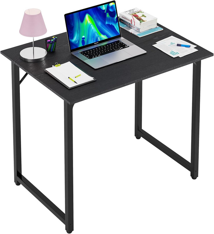32 Inch Computer Desk,Office Desk with Metal Frame,Modern Simple Style for Home