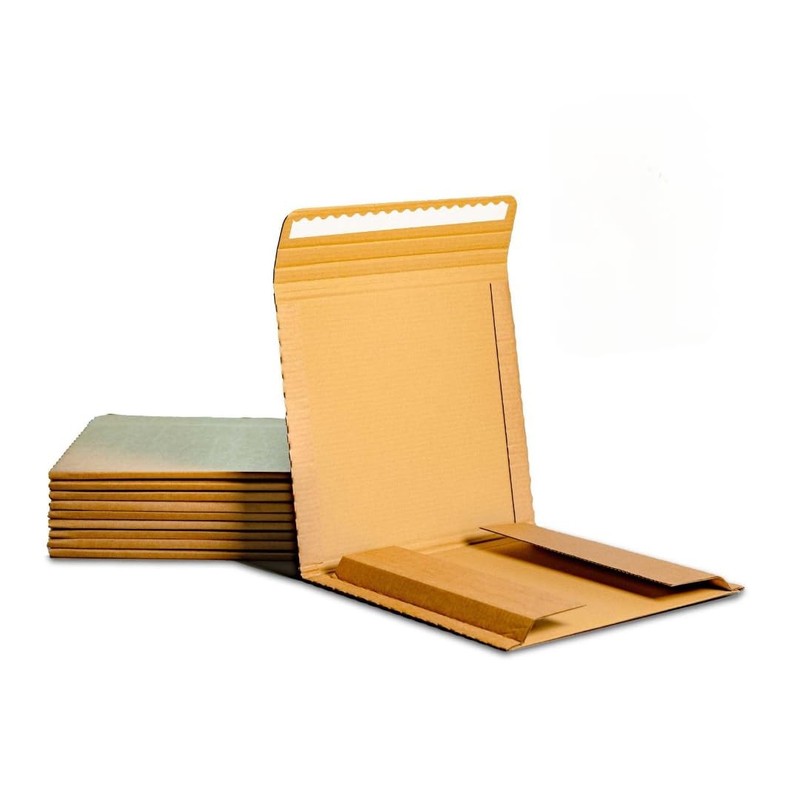 Vinyl Record Shipping Boxes with Fragile Stickers, LP Mailers 12 inch, Vinyl Rec