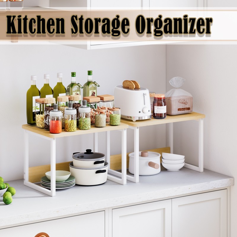 Printer Stand with Storage for Home of Office Shelf for Desk /Kitchen Organizer. gallery
