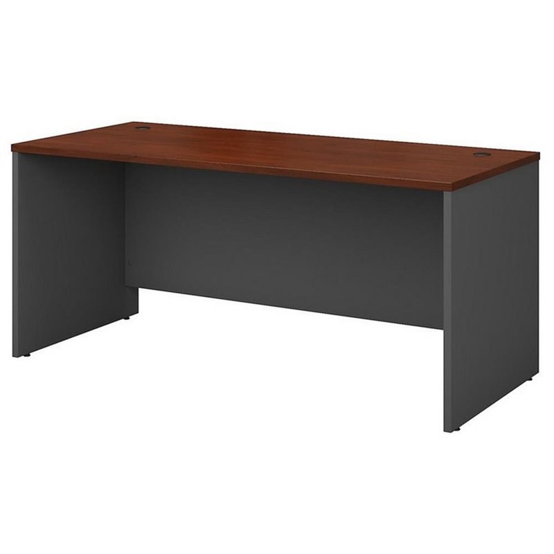 Series C 66W x 30D Office Desk in Hansen Cherry – Engineered Wood