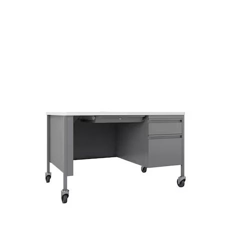 Hirsh Industries 22657 Rectangular Office Desk, 30 In D X 29 1/2 In H, 48 In W X