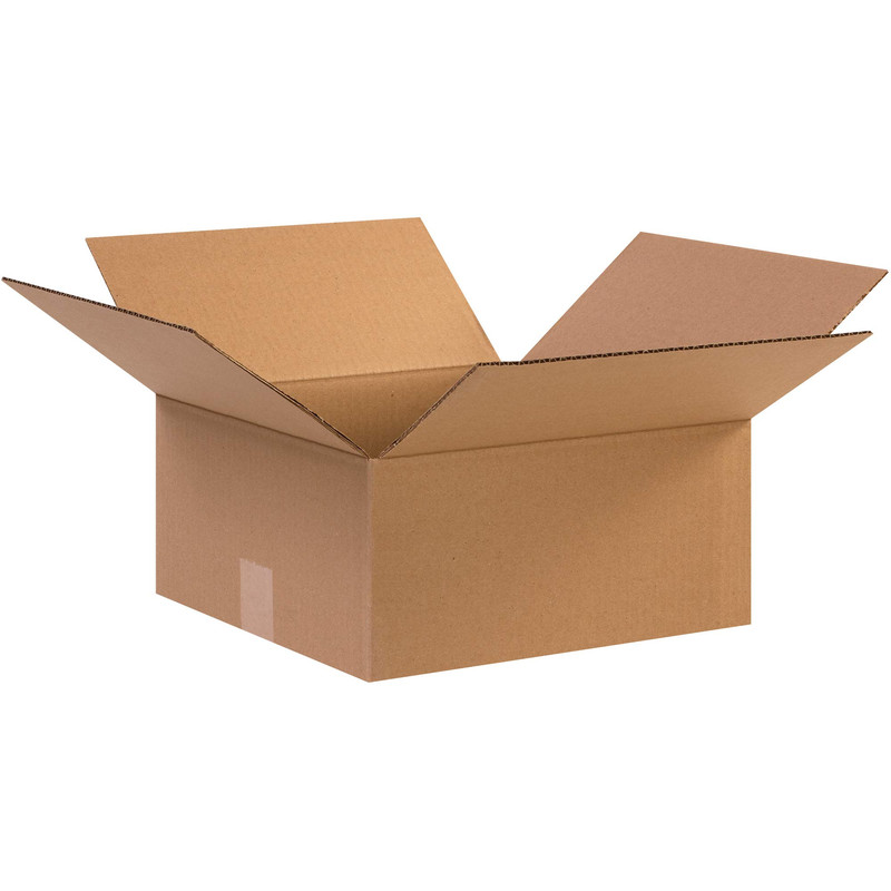 Box Usa Aviditi 12 1/2 X 12 1/2 X 6 Corrugated Cardboard Boxes Small 12.5L X