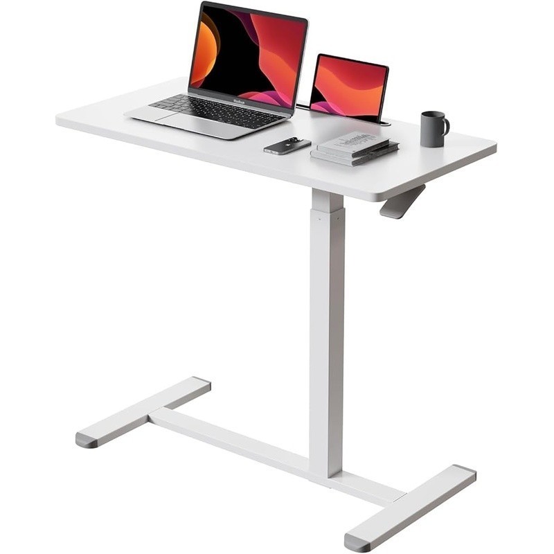 Height Adjustable Mobile Standing Desk Portable Rolling Workstation W/ Casters gallery