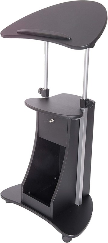 Versatile Mobile Medical Laptop Cart with Adjustable Height & Storage Options gallery
