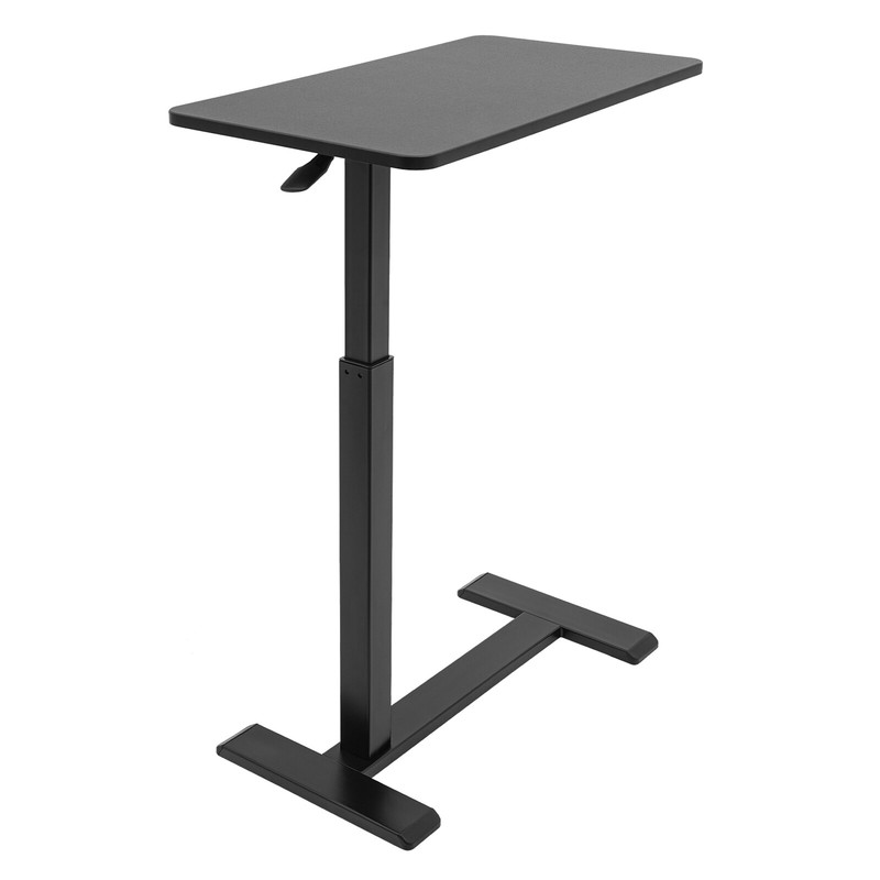 Mobile Pneumatic Adjust Height Overbed Bedside Coffee Table Sofa Side Table gallery