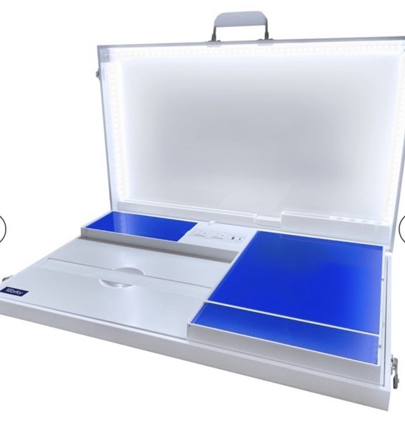Worky 15-in-1 Home Office/ School Workstation Desk W/ Built-in Storage & Power gallery