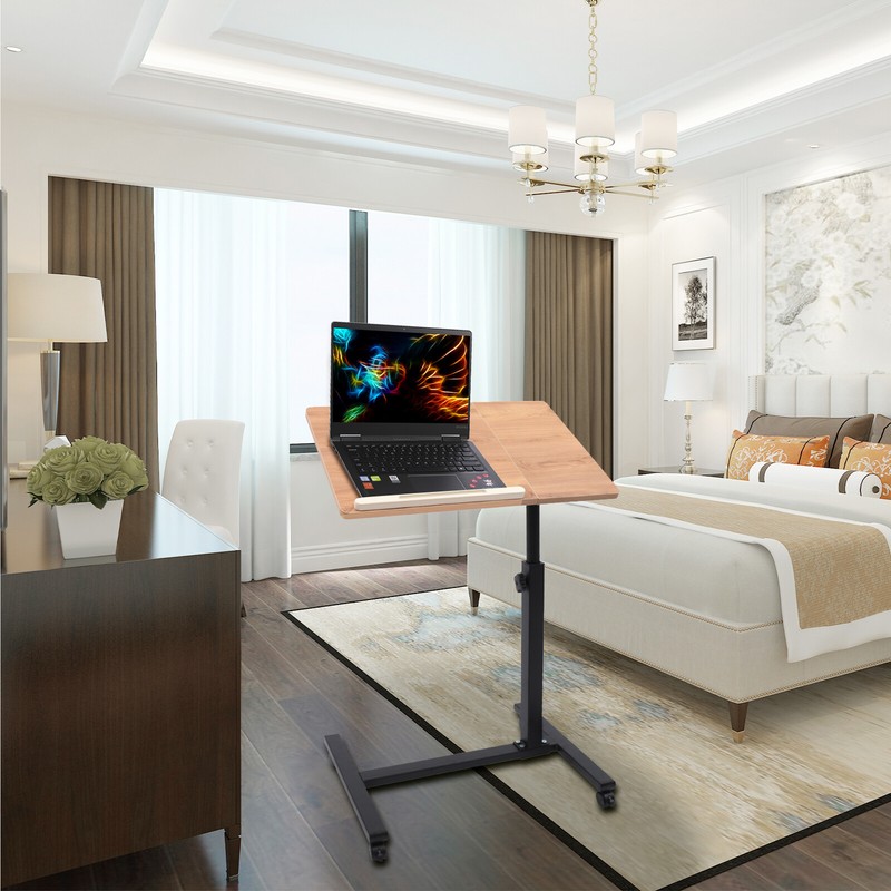 23.62*16.14*22.83'' Standing Computer Desk Desktop 360°Rotation Horizontally gallery