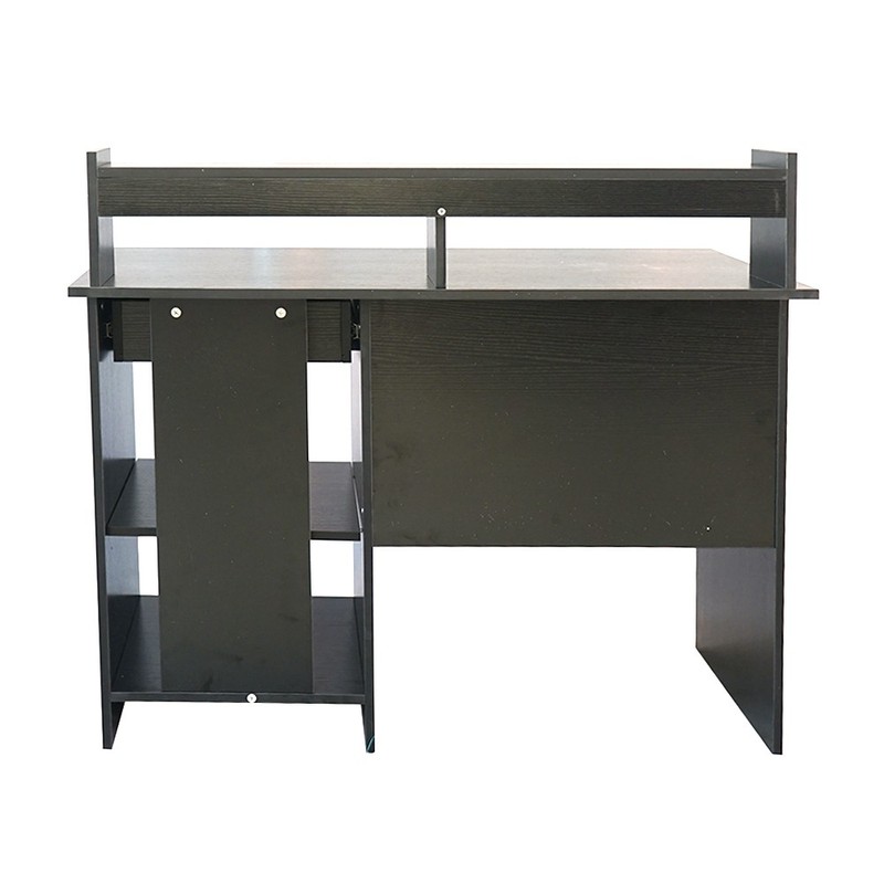 Black Modern Chipboard Computer Desk, General Style E1 15MM gallery