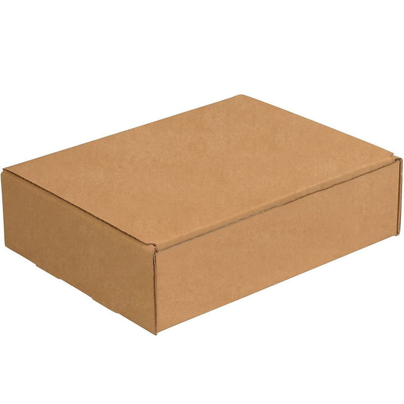 Aviditi Brown Kraft Literature Mailing Boxes 12 X 8 X 3 Inches Pack Of 50