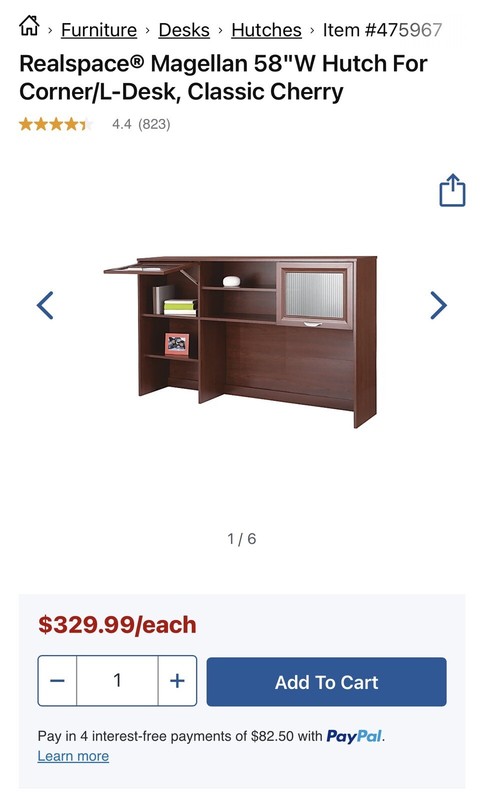 office hutch
