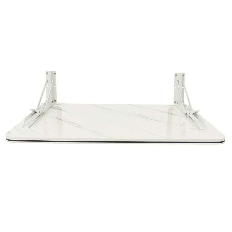 Stylish Wall-Mounted Folding Desk with Durable MDF and Metal Design gallery