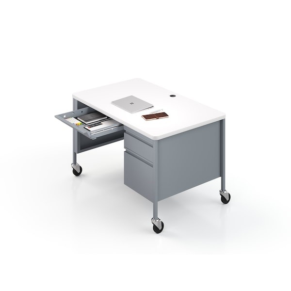 Hirsh Industries 22657 Rectangular Office Desk, 30 In D X 29 1/2 In H, 48 In W X gallery