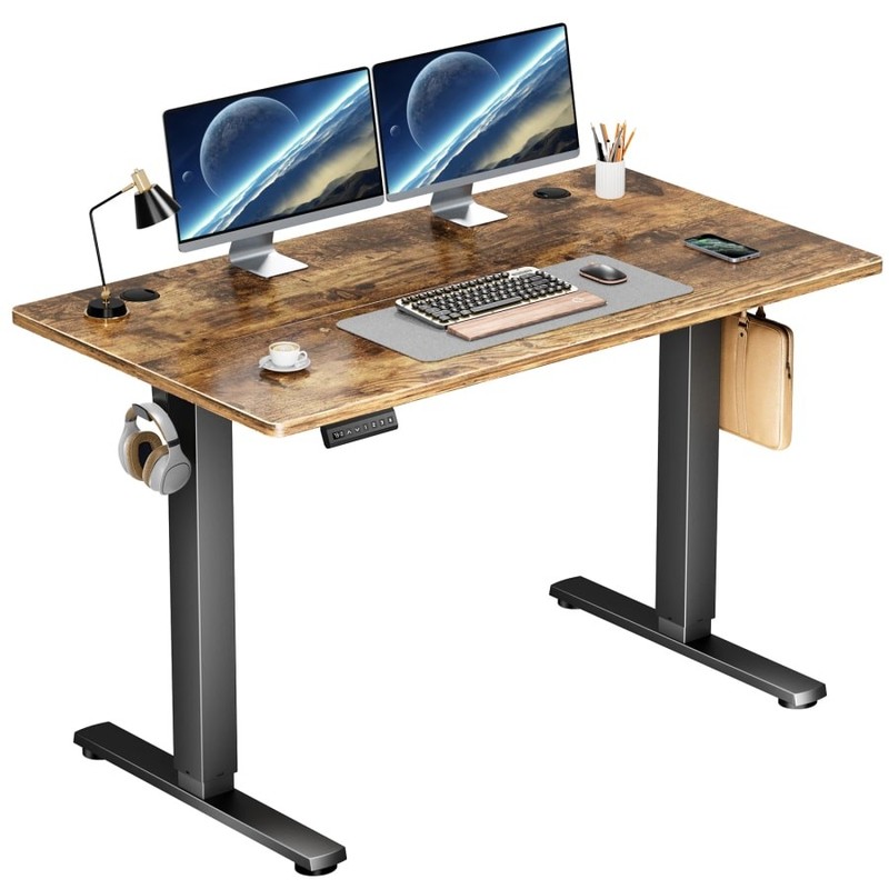Electric Height Adjustable Standing Desk 40x24 Inch Ergonomic Workstation gallery