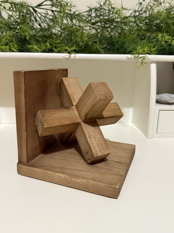 Office Wood Art Desk Home Decor