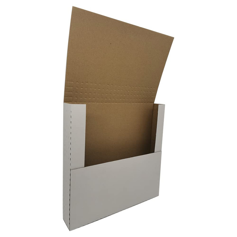 Rnisda 50 Pack 12 Vinyl Record Mailers 12.5X12.5X2 Easy-Fold Height Adjustable