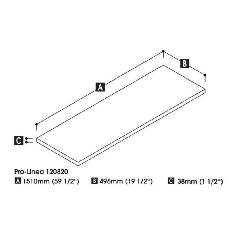 Bestar Pro-Linea Bridge in Bark Gray gallery