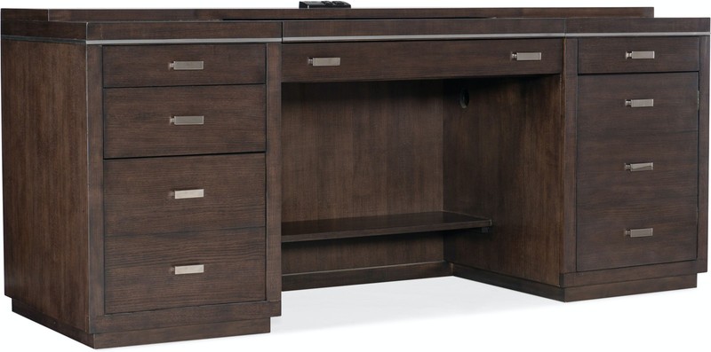 Hooker Furniture 5892-10464-85 Home Office House Blend Computer – Dark Roast