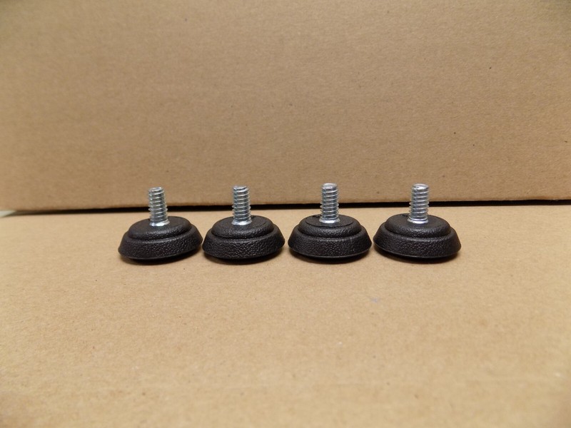 4 – Modern Herman Miller Eames ESU EDU Storage Desk Unit Floor Glides Feet