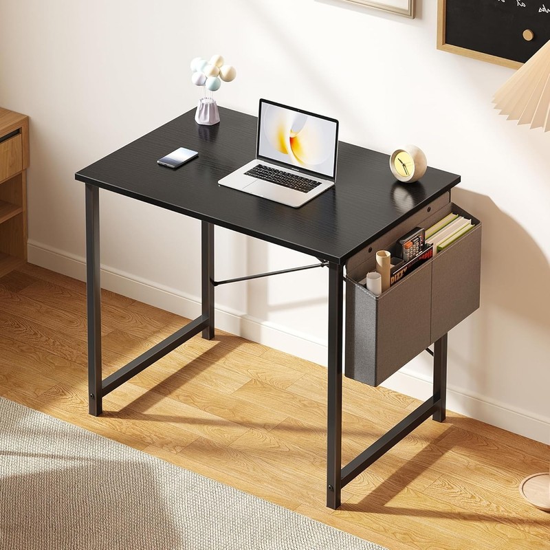 Computer Desk 31 Inch Home Office Desks for Small Spaces, Gaming Writing Stud... gallery