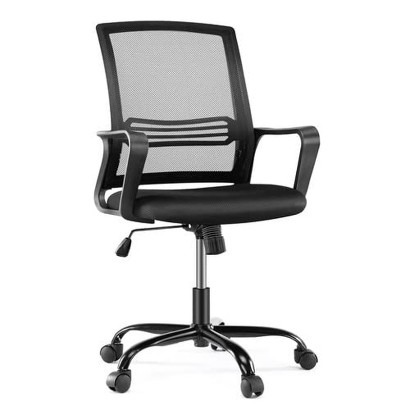 Olixis Ergonomic Home Office Chair Rolling Desk Chair Lumbar Support And
