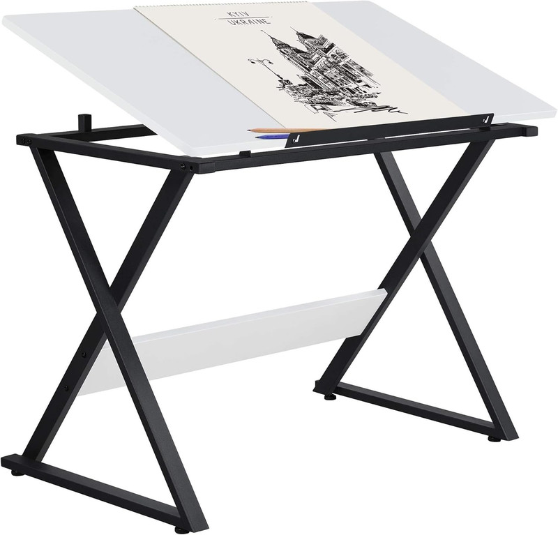 Adjustable Drafting Table for Artists – Art Desk for Home & School Use